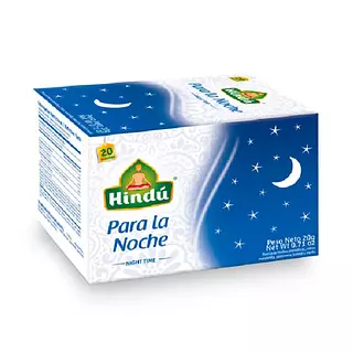 Te Hindu X 20 Salud Para Noche