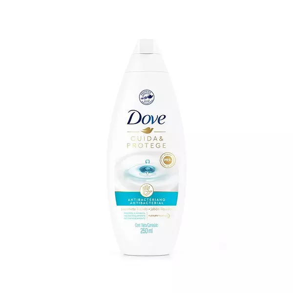 Jabon Liquido Dove 250ml Antibacterial