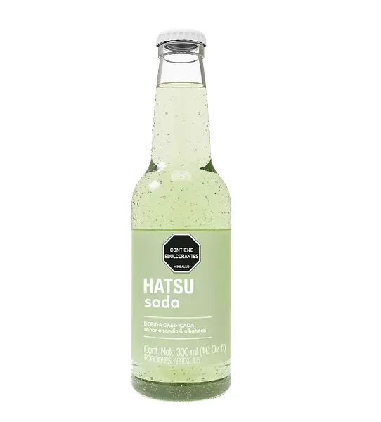 Soda Hatsu Sandia Y Albahaca 300ml