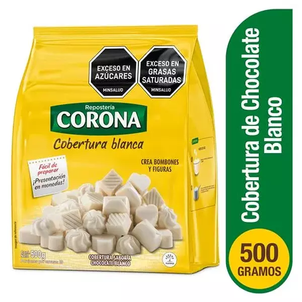 Cobertura Corona Chocolate Blanco 500g