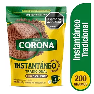 Chocolate Corona Flash Granulado 200g