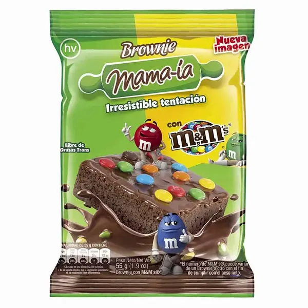 Brownie Mama - Ia X 55gr Mym