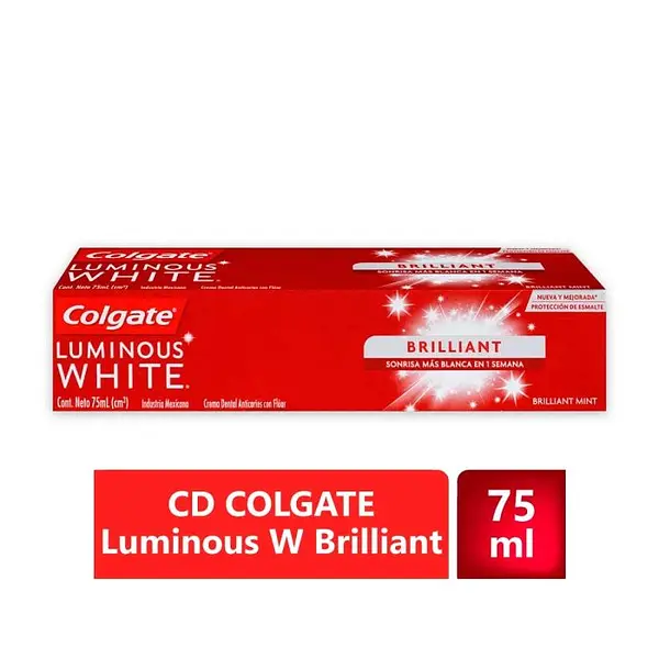Cr D Colgate X 75cc Luminous White