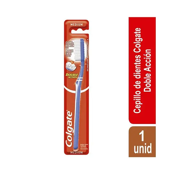 Cepillo De Dientes Medio Colgate Double Action