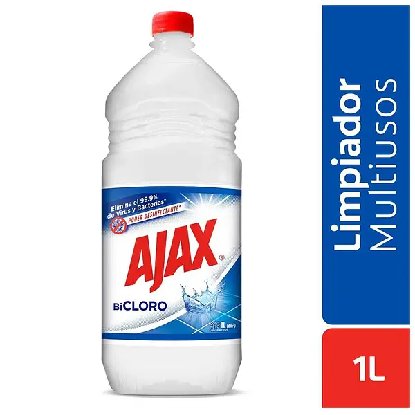 Limpia Pisos Ajax Bicloro 1l