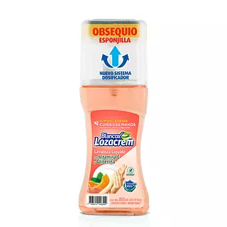 Lavaloza Lozacrem Con Vitamina E Y Glicerina 850ml