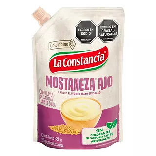 Mostaneza Ajo La Constancia 380g