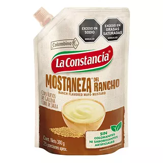 Mostaneza Del Rancho La Constancia 380g