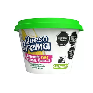 Queso Crema Colanta X 230gr