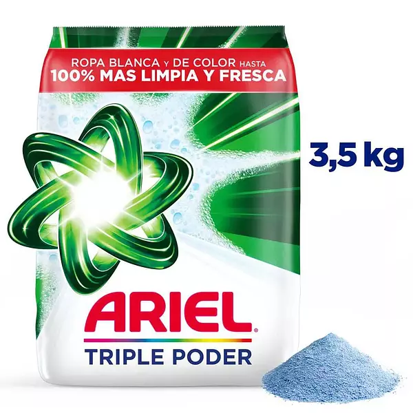 Detergente Ariel Triple Poder 3.5kg