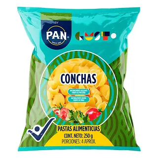 Pan Conchas 250gr