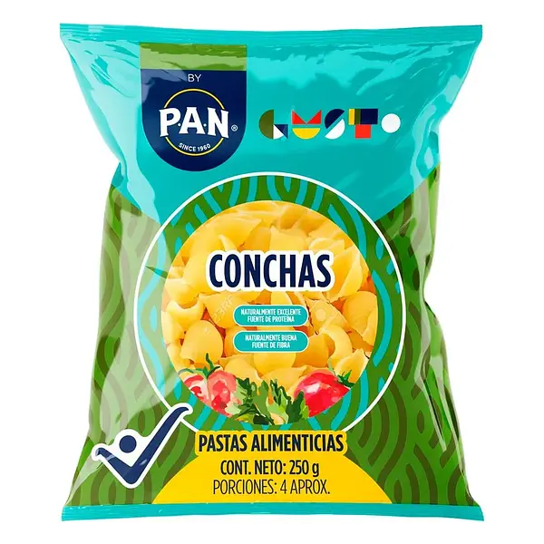 Pan Conchas 250gr