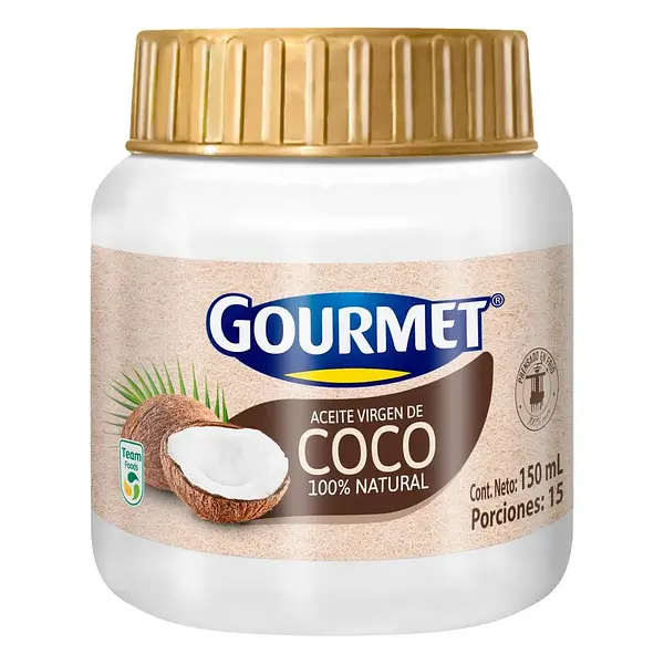 Aceite Virgen De Coco Gourmet 150ml