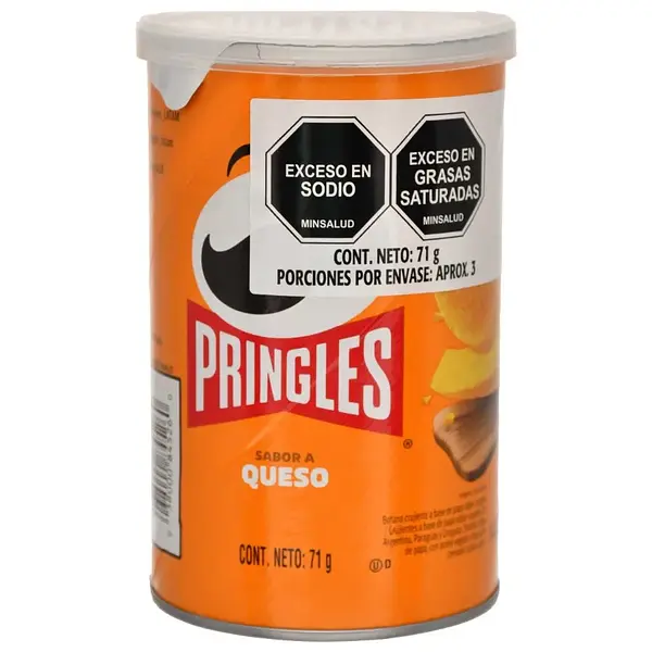 Papa Pringles Queso 71g