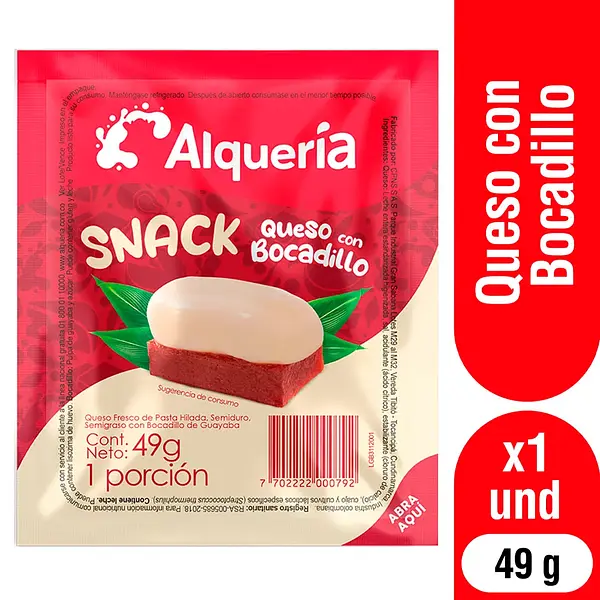 Queso Alqueria Con Bocadillo 49g