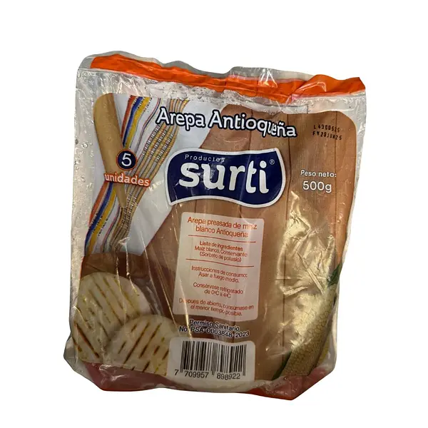 Arepa Antioqueña Surti 500g