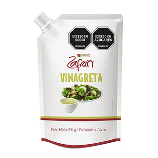 Salsa Vinagreta Zafran 200g