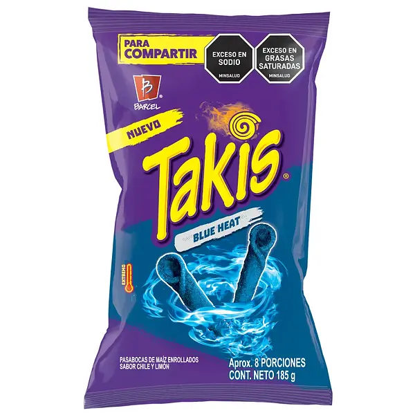 Pasabocas Takis Blue Heat 185g