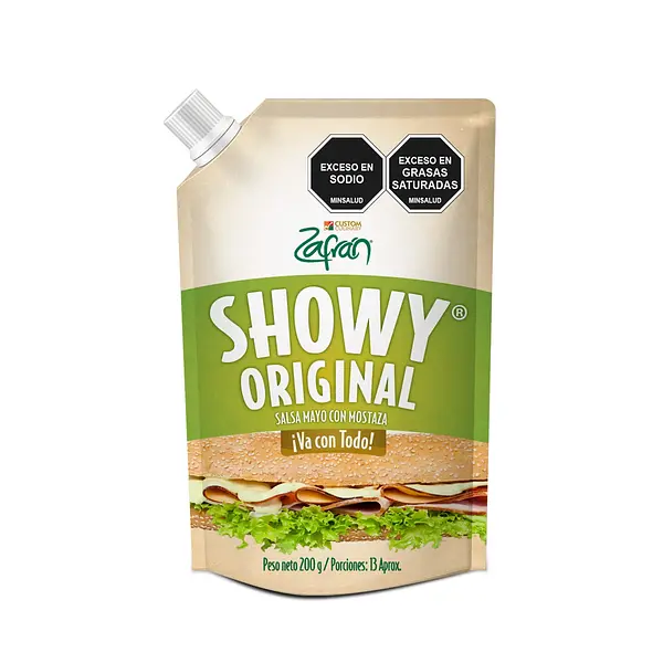 Salsa Showy Zafran 80g