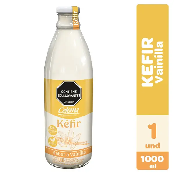 Yogurt Kefir Con Dulce De Vainilla 1000g