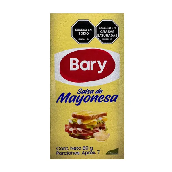 Mayonesa Bary 80g