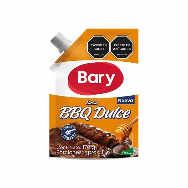 Salsa Bbq Dulce Bary 110g