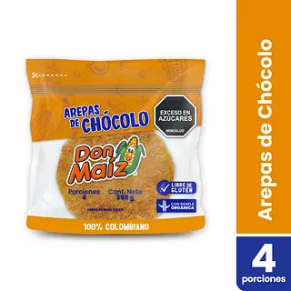 Arepa De Chocolo Don Maiz 350g