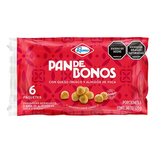 Pan De Bonos Ramo 6*20g