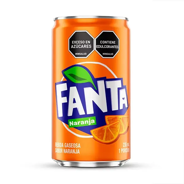 Gaseosa Fanta Naranja En Lata 269ml