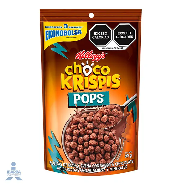 Cereal Kellogs Choco Krispis Pops Caja 180g