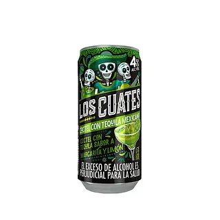 Coctel Los Cuates Margarita Y Limon 269ml