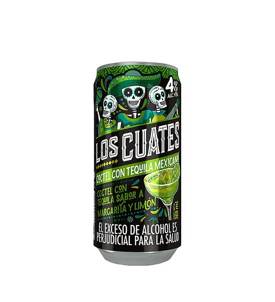 Coctel Los Cuates Margarita Y Limon 269ml