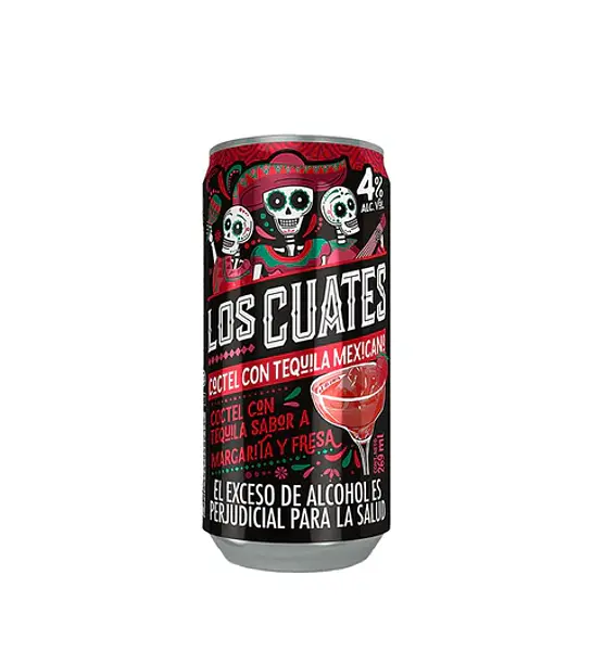 Coctel Los Cuates Margarita Y Fresa 269ml