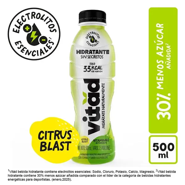 Bebida Hidratante Vitad Lulo-Maracuya 500ml