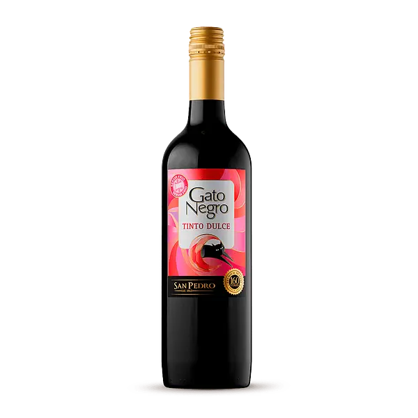 Vino Gato Negro Tt Dulce Sweet 750ml