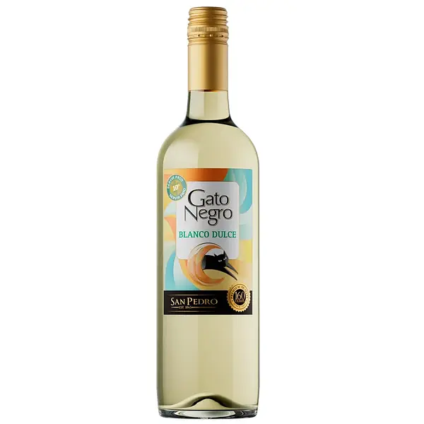 Vino Gato Negro Blanco Dulce 750ml