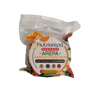 Arepa Nutriarepa Santandereana 540g