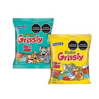 Gomas Grissly Tom Y Jerry 70g