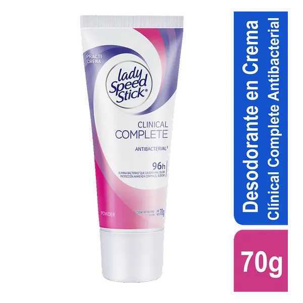 Desodorante Lady Speed Stick Practi Tubo Clinical Complete 7