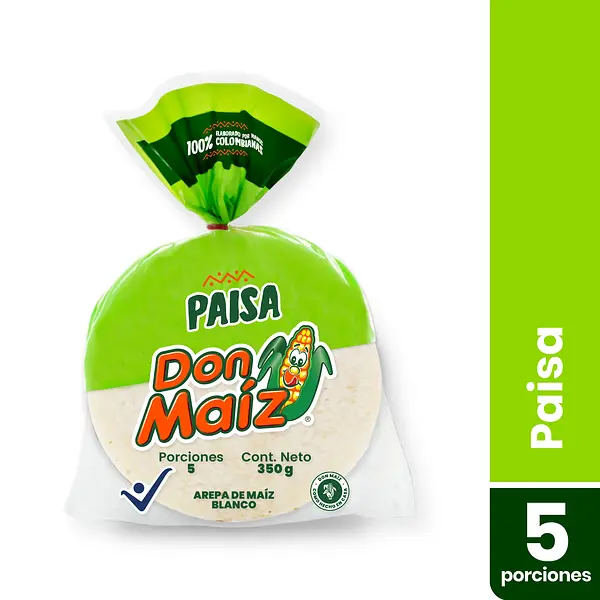 Arepa Paisa Don Maiz 350g