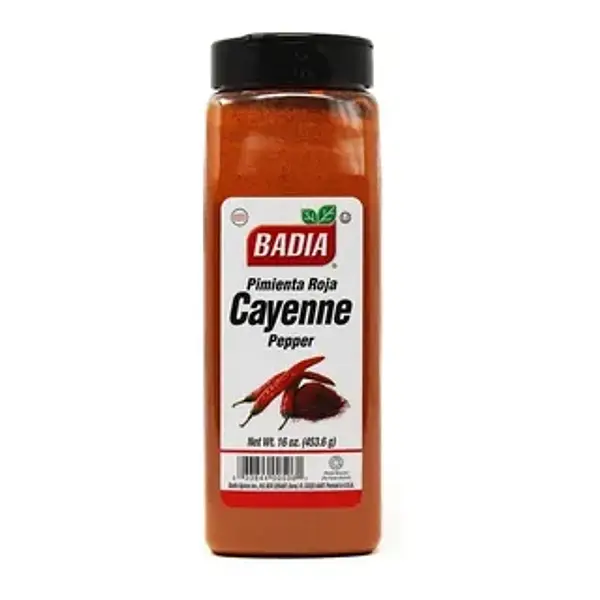 Pimienta Roja Cayenne Badia Pet 453.6g