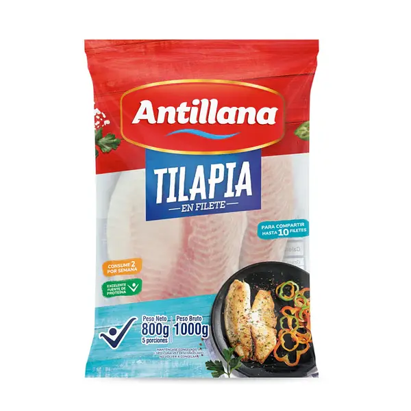 Filete De Tilapia Antillana 1k