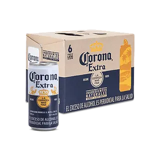 Cerveza Corona Sixpack De Lata 269ml