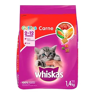 Whiskas Gatitos Carne 1.4k