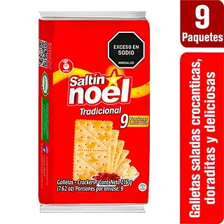 Galleta Saltin Tradicional 9*24g