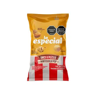 Mani La Especial Snack De Pelicula Mantequilla 32g
