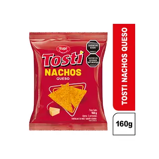 Tosti Nachos Yupi Queso 160g