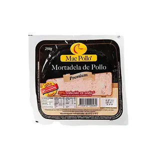 Mortadela Premium 250gr Mac Pollo
