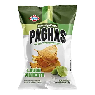 Papas Pachas Ramo Limon Pimienta 105g