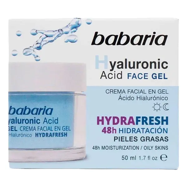 Crema Facial Babaria En Gel Hyaluronic 50ml